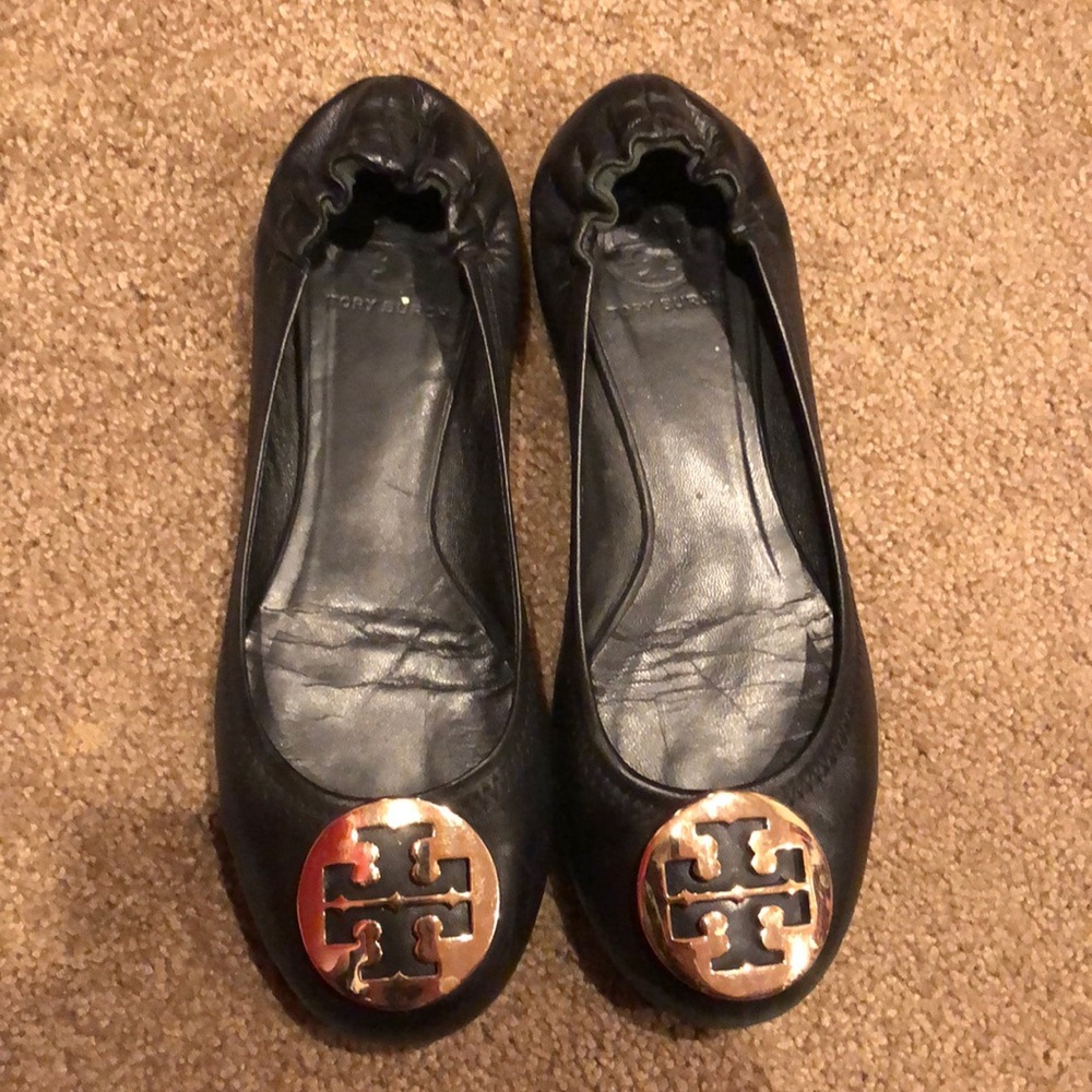 Tory Burch flats used